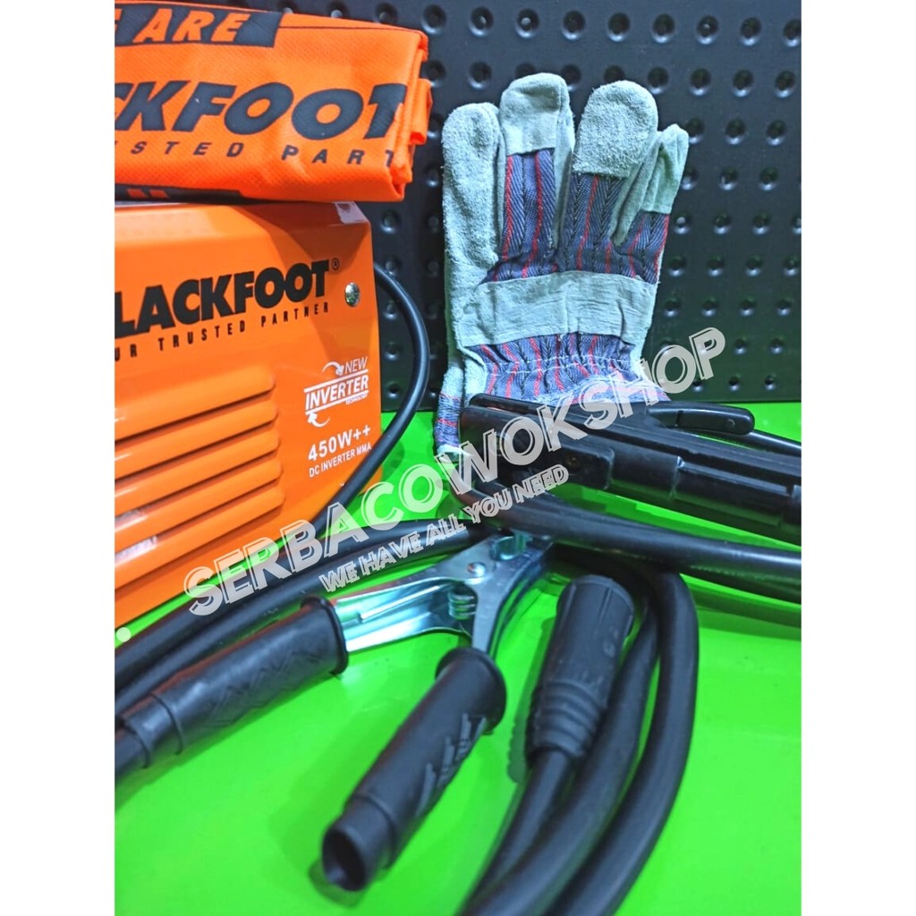 Blackfoot Mesin Las Listrik Inverter MMA 145 Welding Travo + Bonus Berkualitas