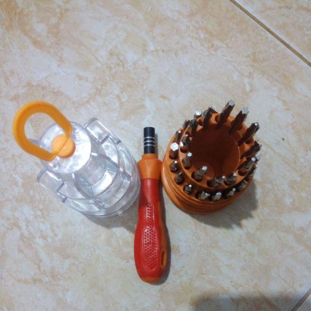 Obeng Set Multi 31 In 1 Screwdriver Handphone Elektronik Hp Laptop Pc Hp
