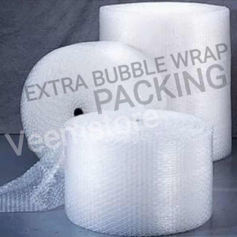 

Bubble Wrap Extra Packing [Just 4 Extra Save Packaging]Agar Barang Lebih Aman Dalam Perjalanan Sampai Tujuan