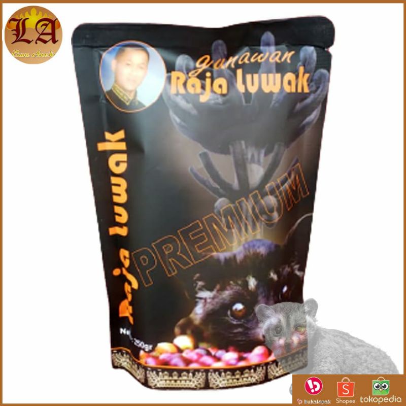 

Kopi Luwak Lampung - Raja Luwak (250g)