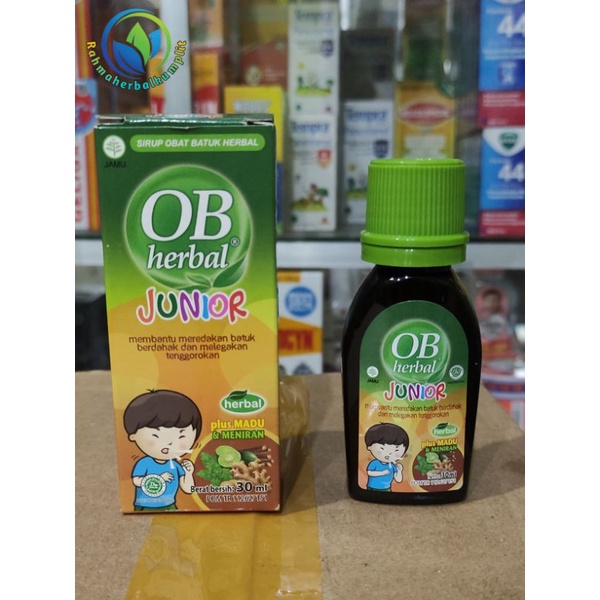 

OB Herbal Junior 30Ml Sirup Obat Batuk Anak