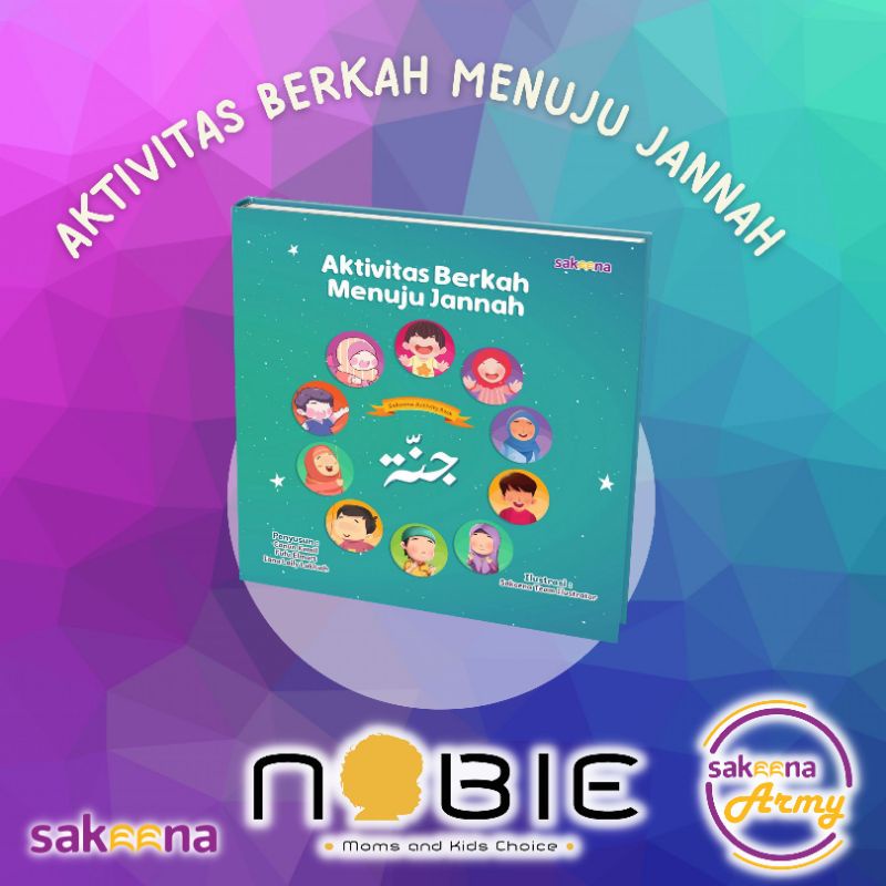 Buku Aktivitas Berkah Menuju Jannah sakeena