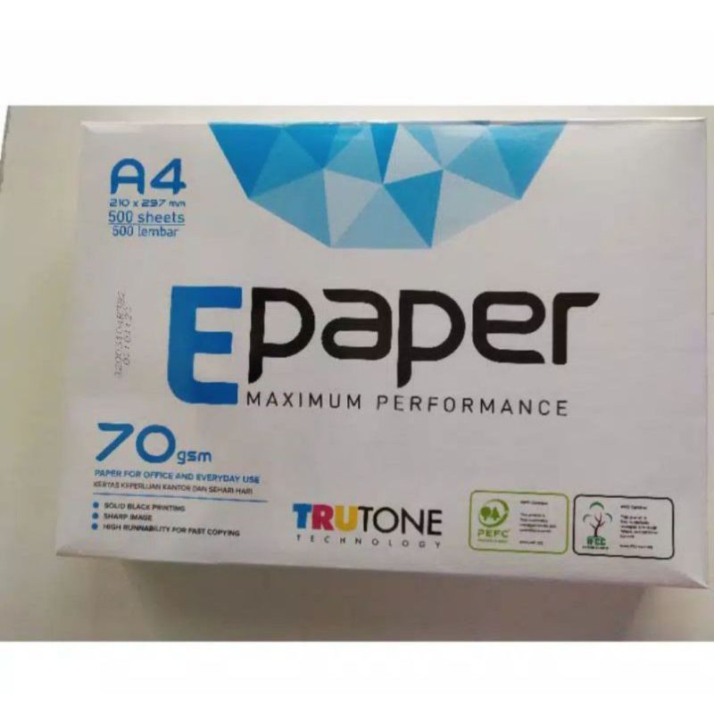 

GROSIR KERTAS HVS A4 70 GSM Epaper