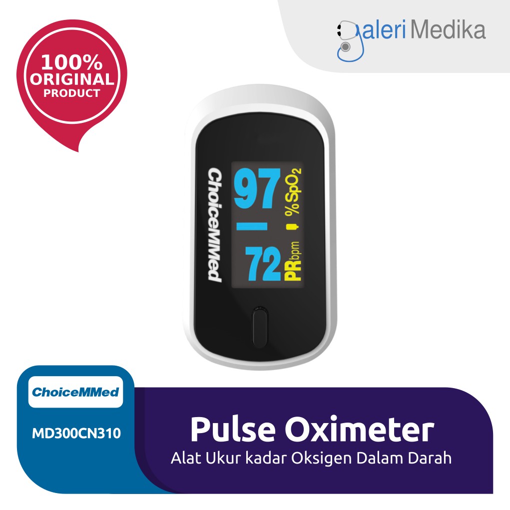 Pulse Oximeter Serenity SR-PO60 / PO 60 / PO-60 - Alat Saturasi SpO2 Pulse Oxymeter