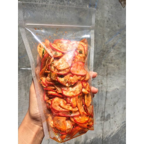 

KRUPUK BANTAT ASIN GURIH PEDAS DAUN JERUK