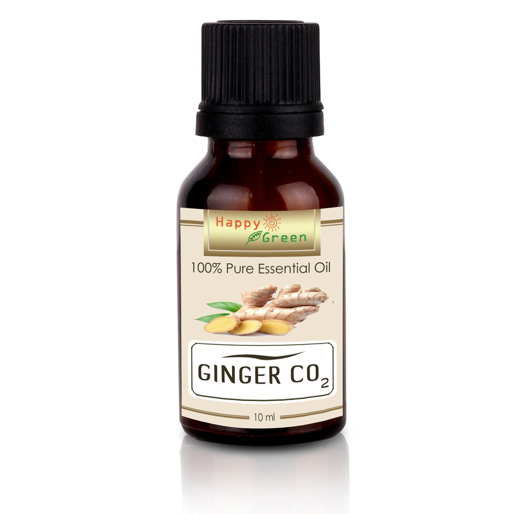 Happy Green Ginger Essential Oil CO2  - Minyak Jahe CO2