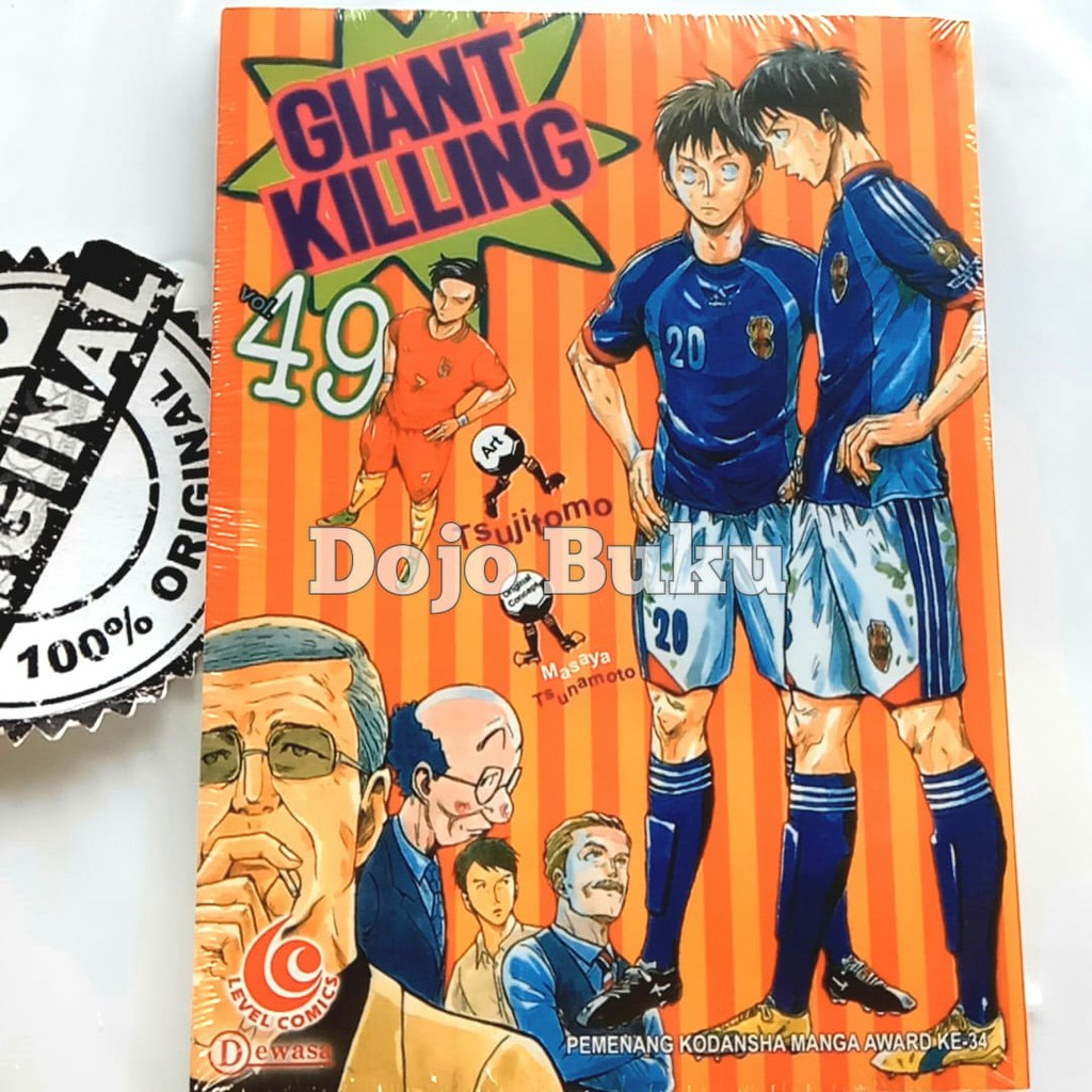 Komik Giant Killing by Tsujitomo &amp; Masaya Tsunamoto