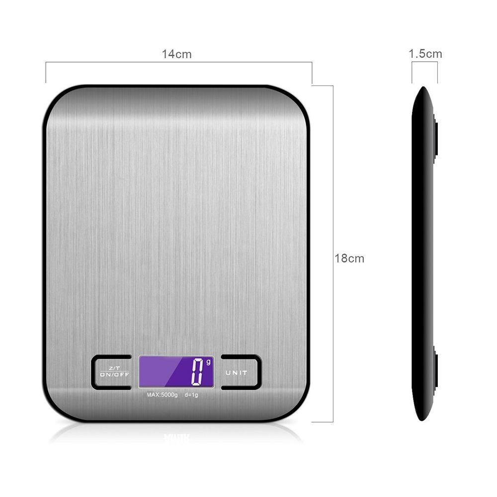 Solighter Timbangan Dapur Digital Presisi Tinggi Untuk Diet Makanan Postal Balance Pengukur LCD Electronic Balance