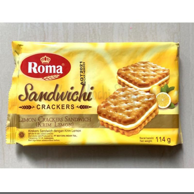 

Roma Sandwich Lemon 120gr