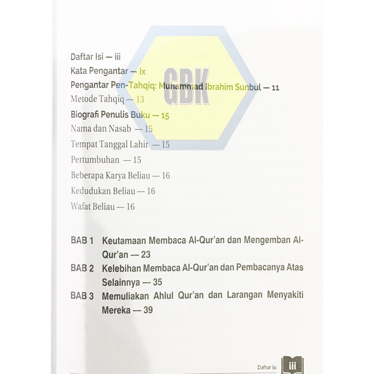 Buku At-Tibyan Adab Membaca dan Menghafal AlQuran Karya Imam An-Nawawi – Ummul Qura