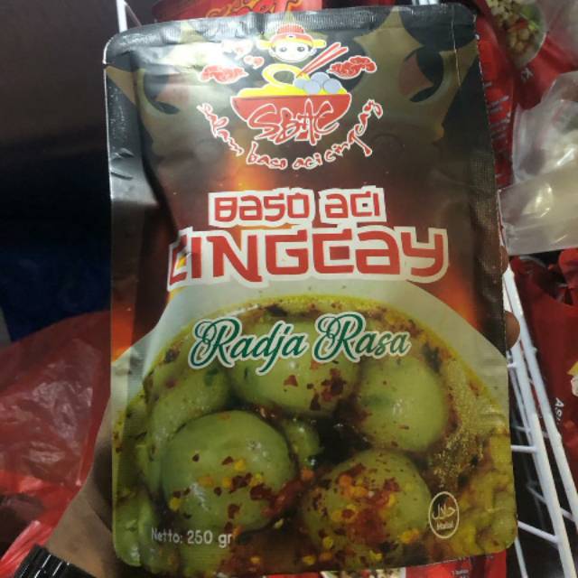 

Baso Aci Cingcay khas Garut Bandung Radja Rasa