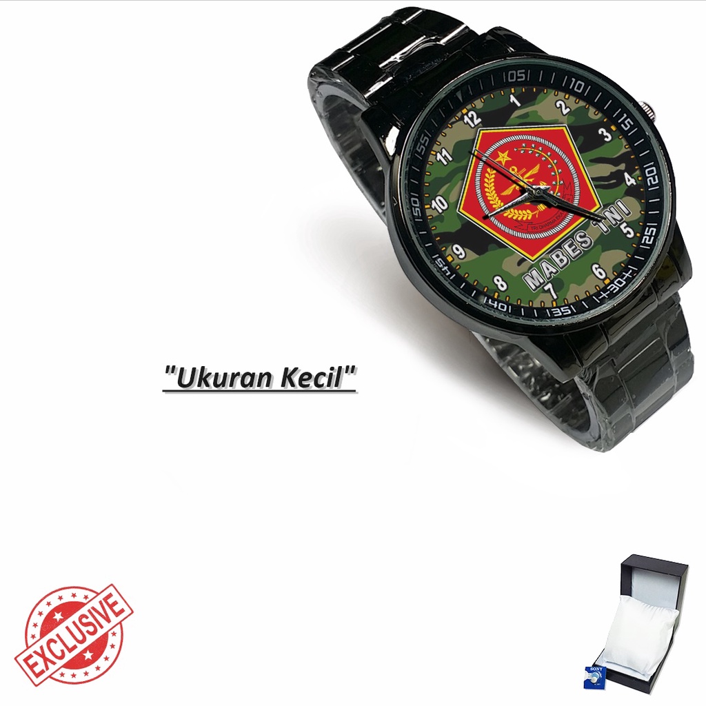 Jam Tangan Rantai Couple MABES TENTARA NASIONAL INDONESIA 2 (Limited Edition)