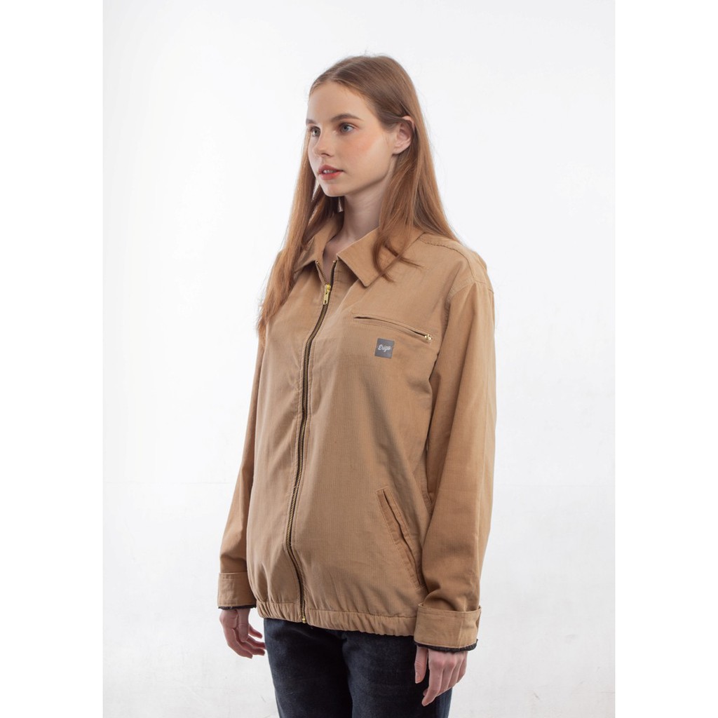 JAKET MURAH COCOK LEBARAN HARI RAYA / Erigo Bomber Corduroi Jayden Cream