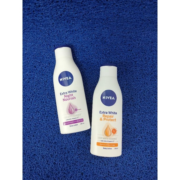 Nivea body lotion siang malam