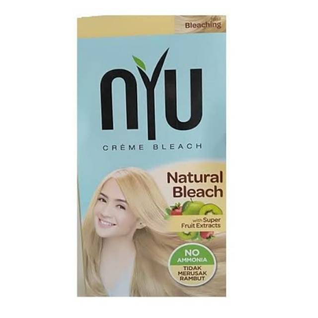  NYU  CREME NATURAL BLEACHING  CAT  RAMBUT  Shopee Indonesia