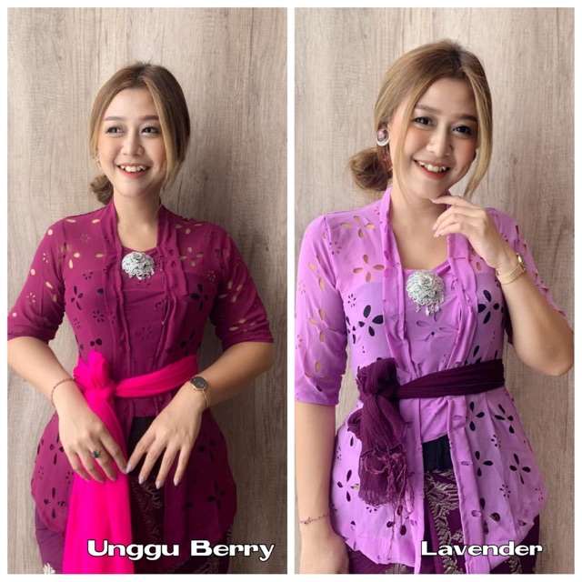 SALE Kebaya Jadi sutra crepe Syahrini M L XL XXL-1