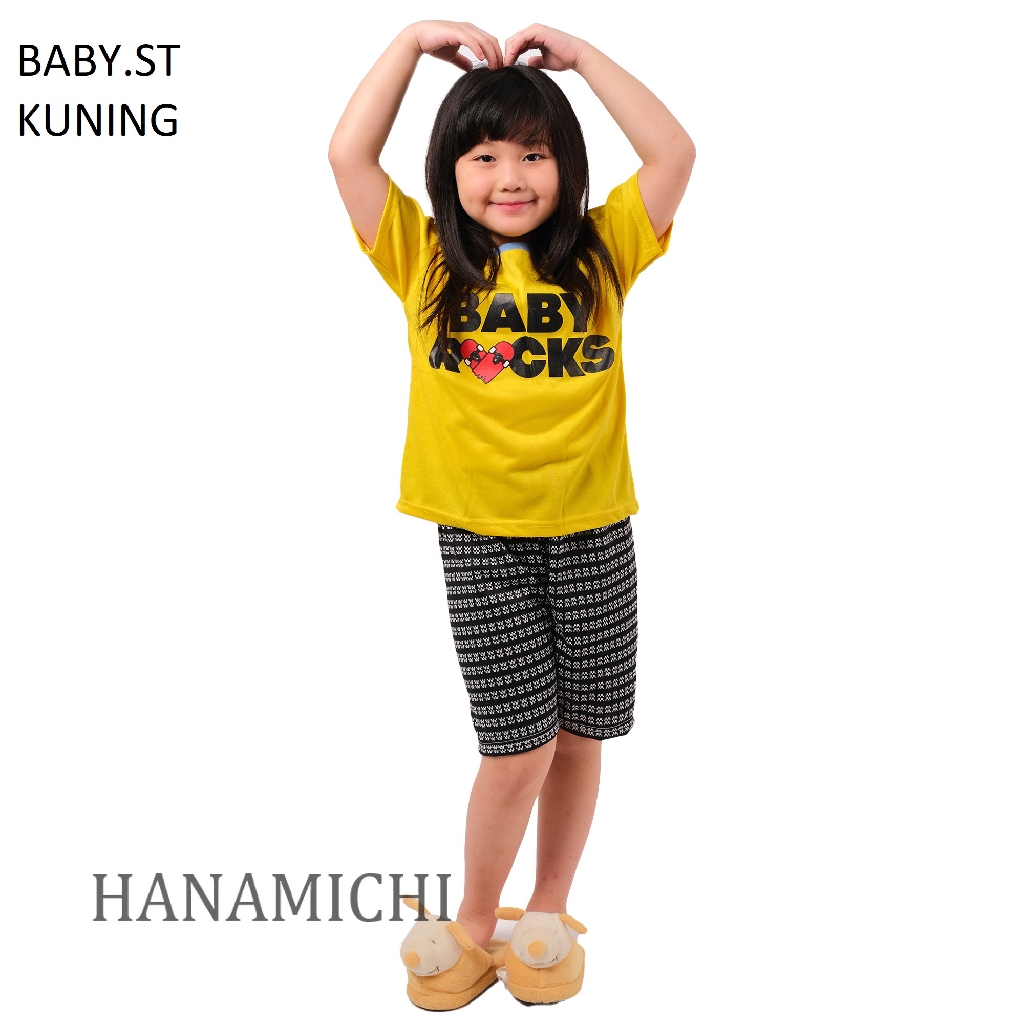 Hanamichi BABY.ST Setelan Anak Lengan Pendek