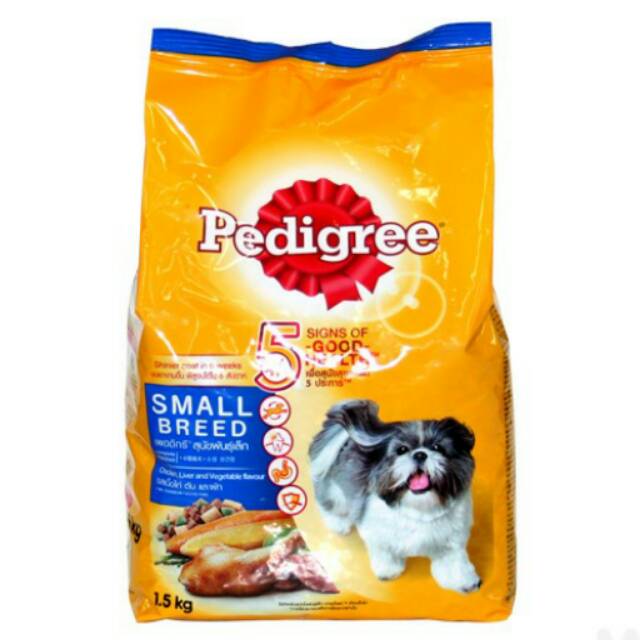 Pedigree small breed 1,5kg