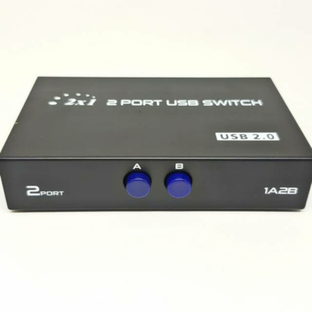 MANUAL SWITCH PRINTER 2 PORT, DATA SWITCH PRINTER 1-2, SHARING PRINTER BARU