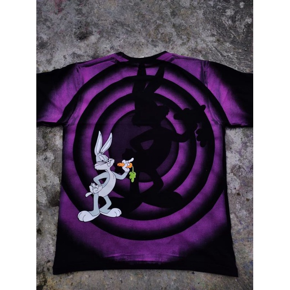 tshirt kaos LONEY TUNES AOP single stick