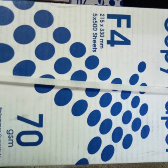 

Kertas HVS F4 70gram COPYPAPER