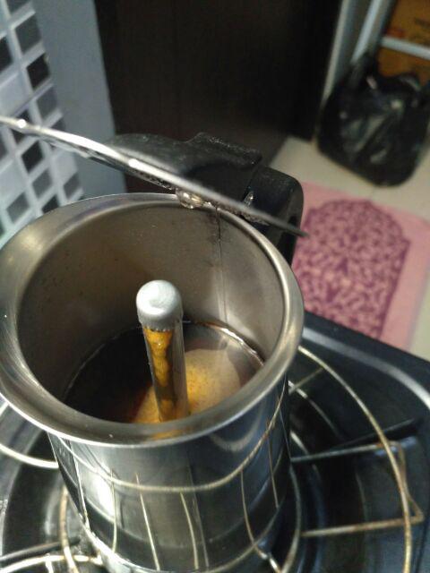 Percolator Espresso Coffee Maker /teko Kopi / Moka Pot Stainless 4 Cup