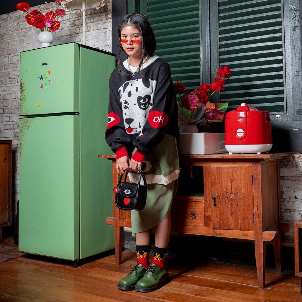 Bruce Clues Knitted Sweater