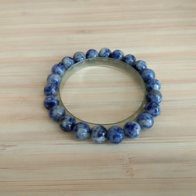 Gelang Batu Alam Sodalite