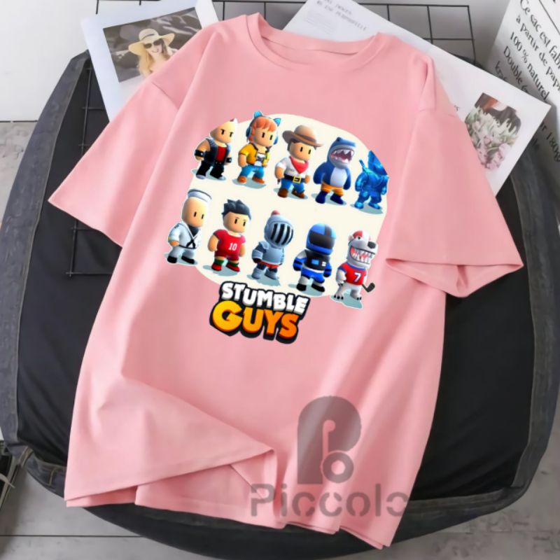 baju kaos anak stumble guys bahan premium