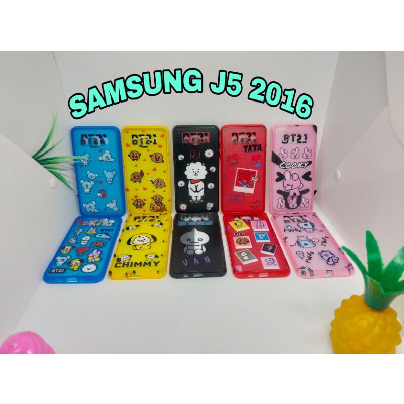 SOFTCASE BT21 BTS CUTE SAMSUNG galaxi J2 Prime J2 pro J5 pro A6 A6+ Plus 2018