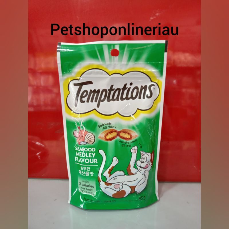 

temptations seafood medleey Flavour 85 gr