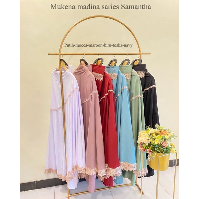 Mukena Mecca Renda Besar Mukena Bordir Mukena Jumbo Mukena Dewasa Mukena Renda Besar Mukena Katun Mu