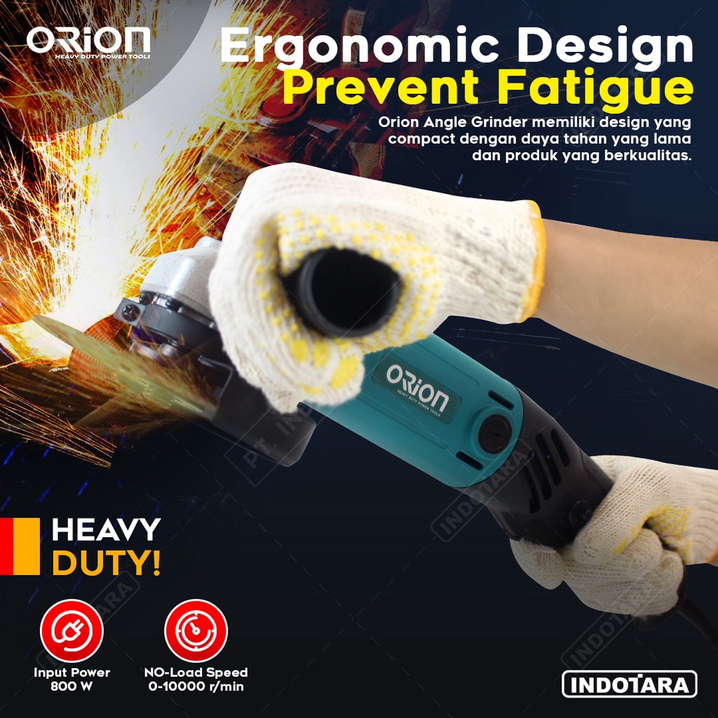 Mesin Gerinda Tangan / Angle Grinder With Polisher Orion - HGP6020VS