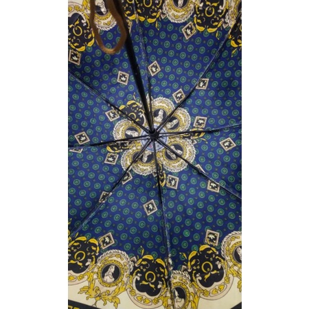 payung lipat 3 agoya+tas payung saten agoya UV