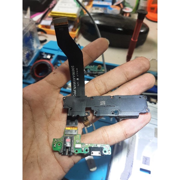 konektor cas samsung a10s flexibel cas pcb cas mesin bawah samsung a10s original copotan normal