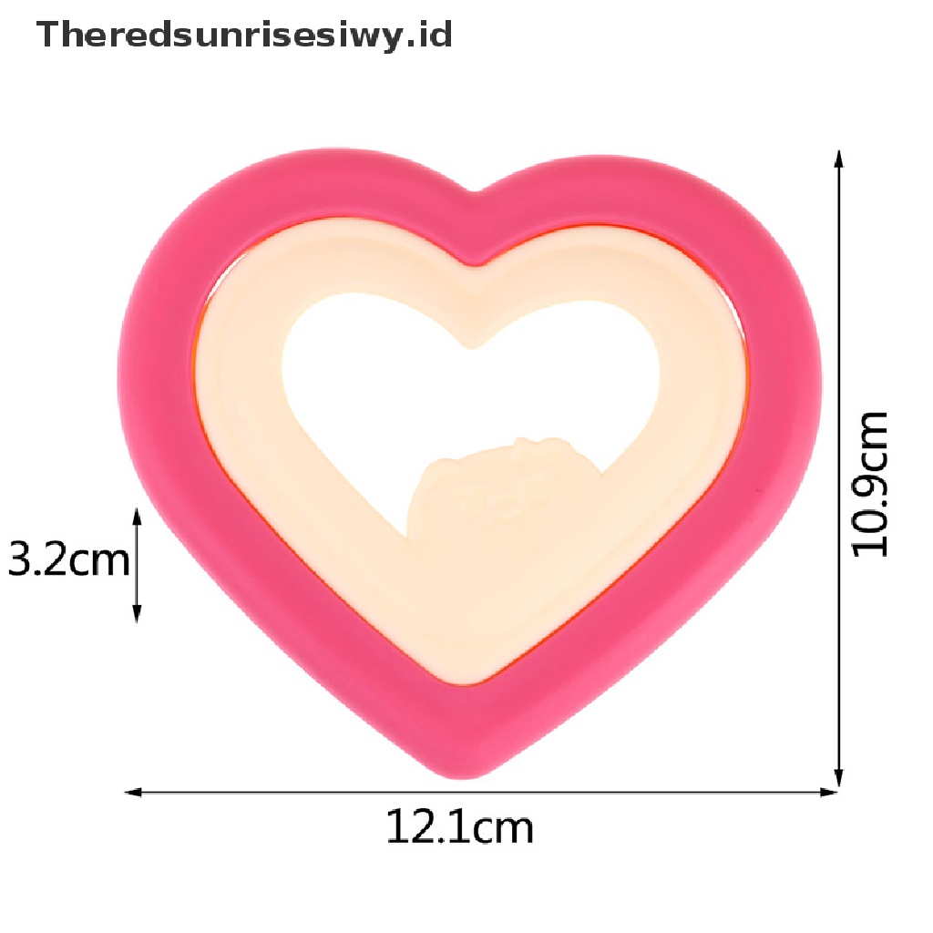 # Alat Rumah Tangga # Cetakan Pemotong Roti Sandwich Bentuk Hati DIY