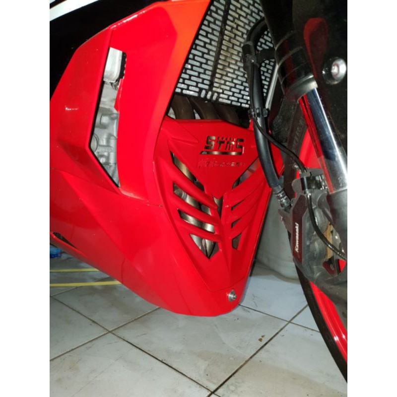 v grill ninja zx25r/v grill zx25r/v grill kawasaki ninja zx25r/bahan plastik abs berkualitas