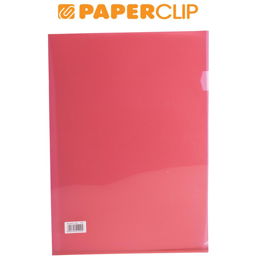 

MAP L / MAP PLASTIK / CLEAR SLEEVES BAMBI FOLIO 5301-09 RED