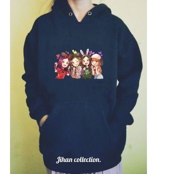 Jaket sweater anak blackpink