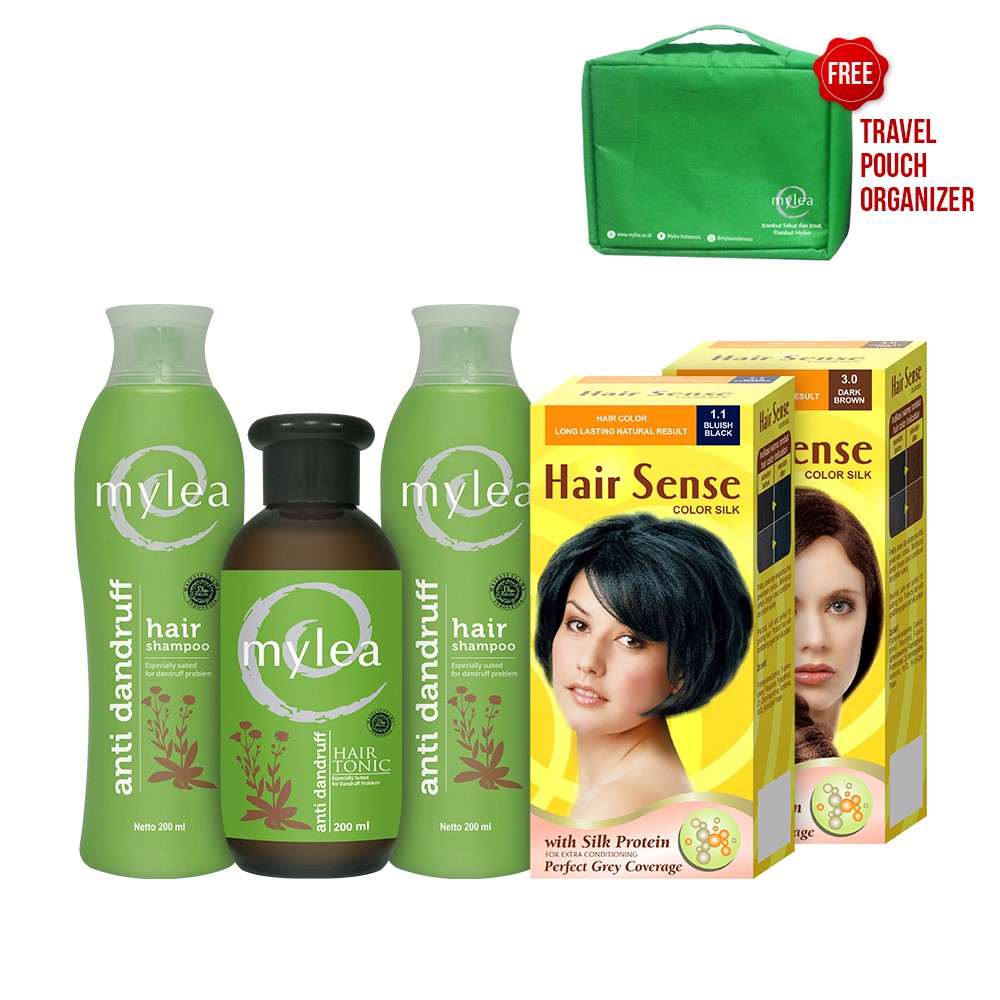 

Mylea Paket Bundling Anti Dandruff Hairceutical Care System series 200 ml