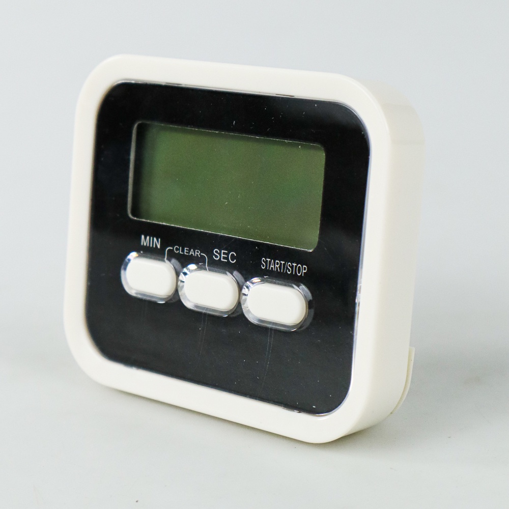 Aihogard Timer Mini Digital Dapur Countdown Timer - Black - 7RHX15BK