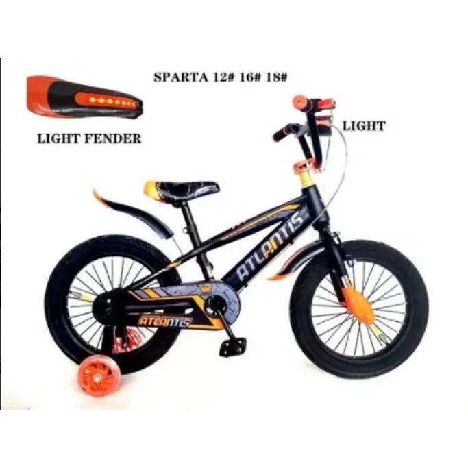 SEPEDA ANAK LAKI LAKI BMX 12 16 18 INCH ATLANTIS SPARTA