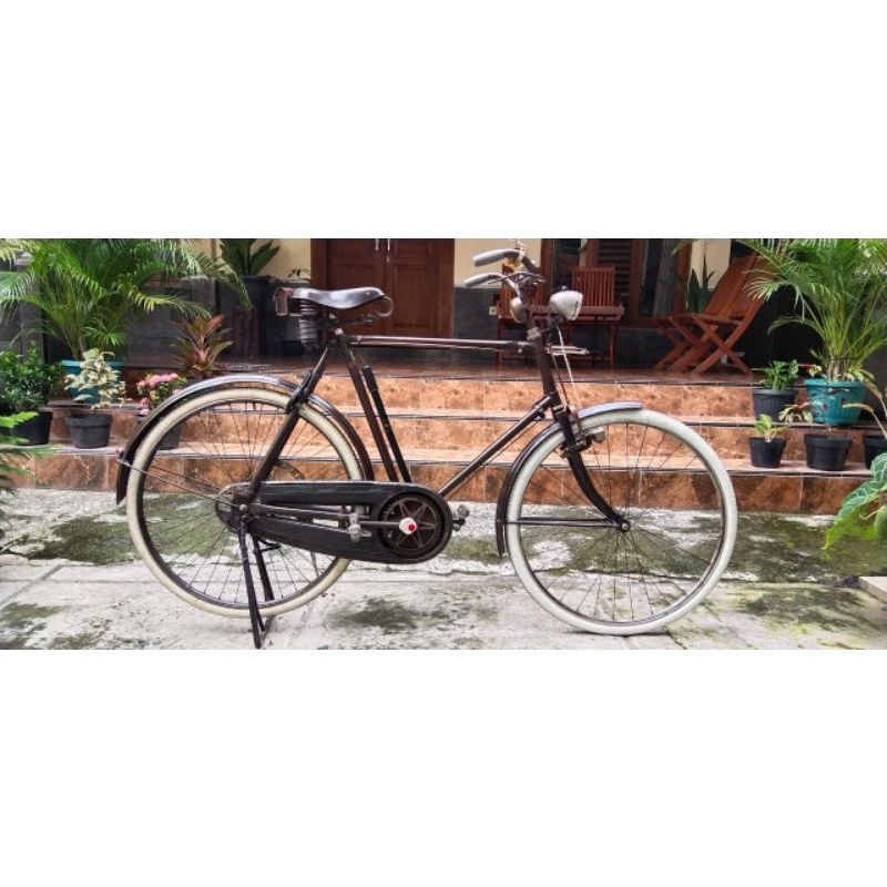 SEPEDA ONTHEL FONGERS TUA HEREN DALANGAN TINGGI REM OTOMATIS VELG RIGIDA MENTUL