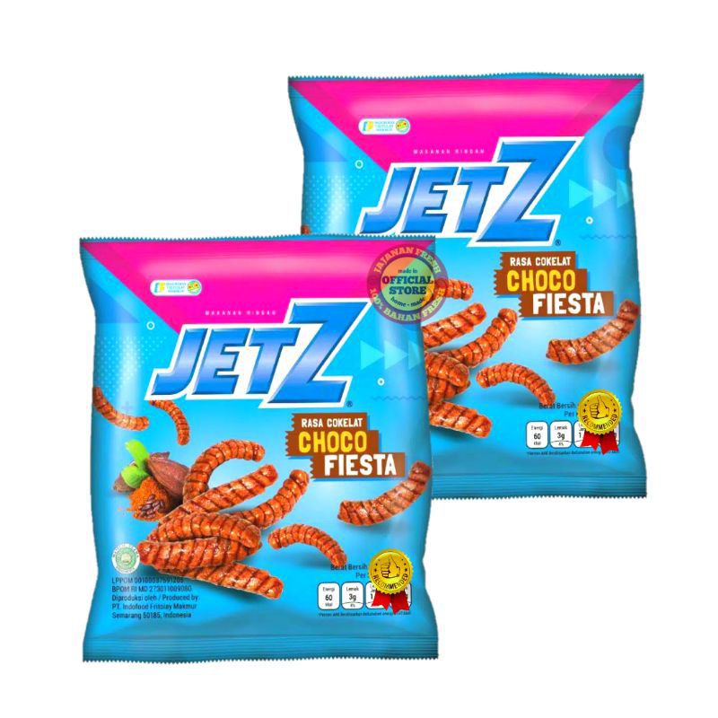 

Jetz Stick Choco Fiesta Snack Coklat 12gr