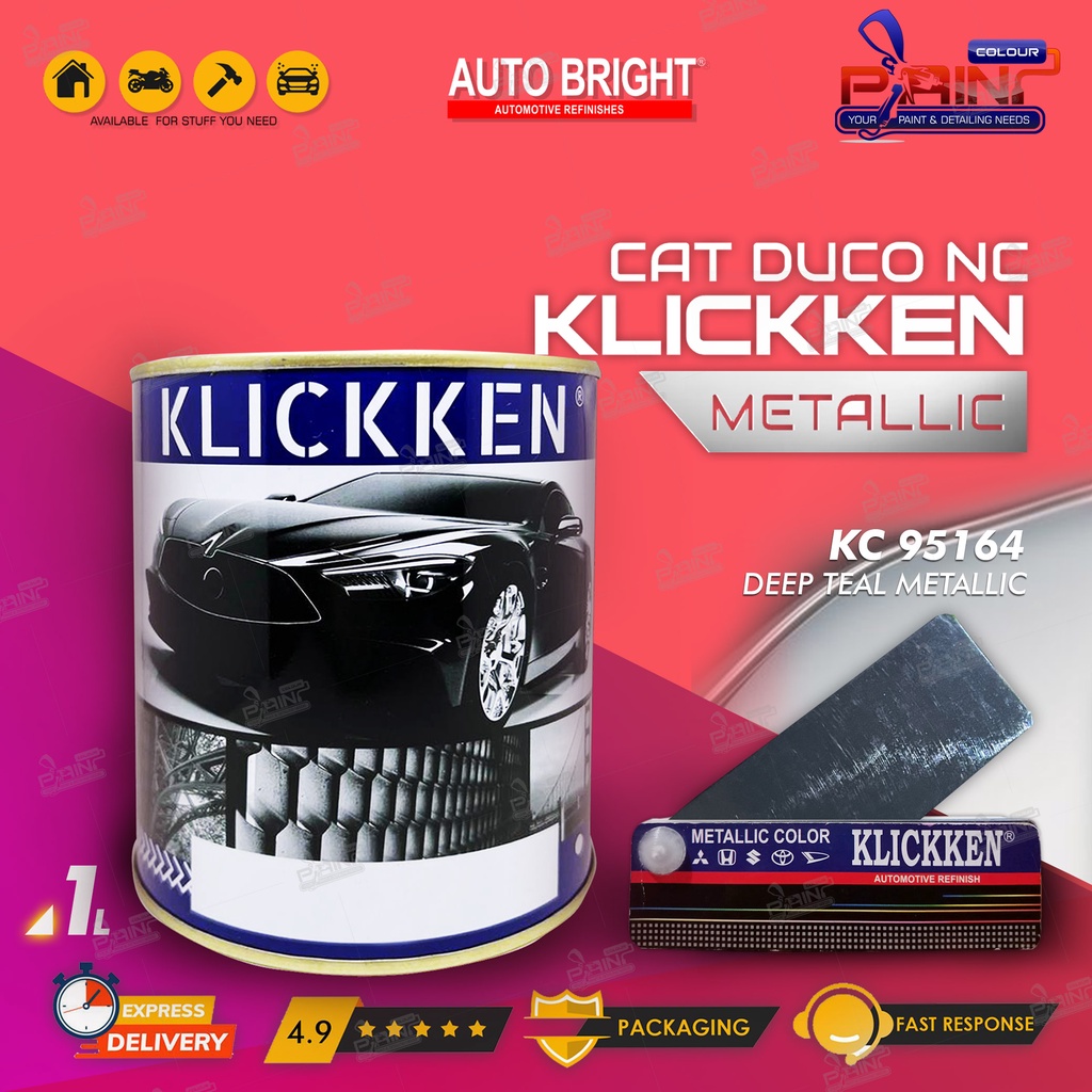 Cat Duco Metallic KLICKKEN METALLIC - KC 95164 K.DEEP TEAL METTALIC