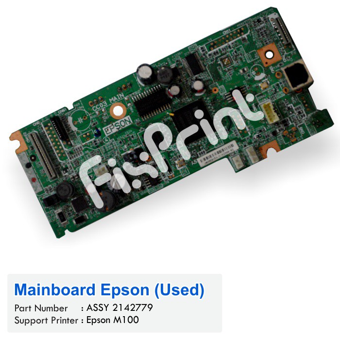 Mainboard Printer Epson M100 Motherboard M100 Logic Board M100 Original CC03 MAIN ASSY 2142779 02