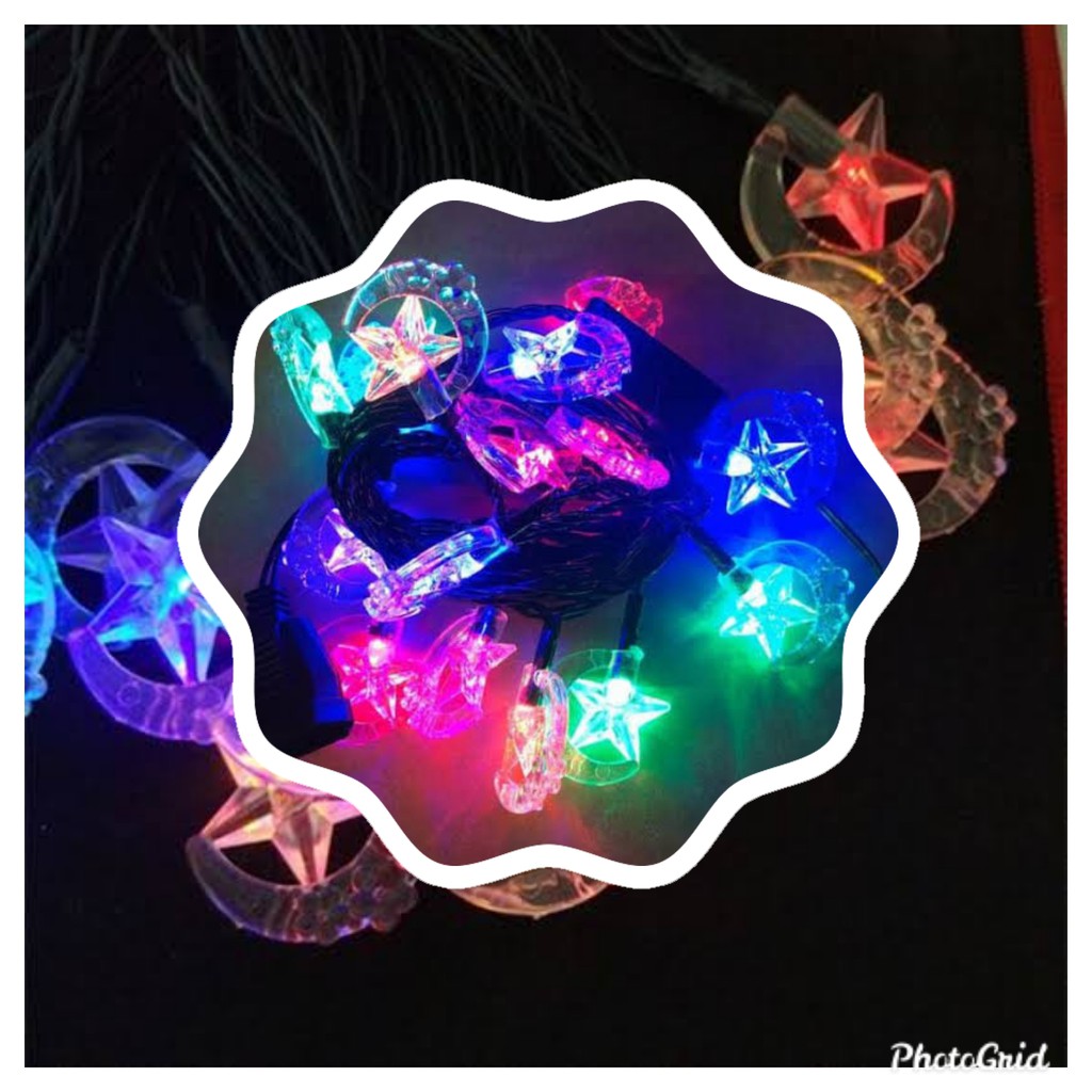 LAMPU HIAS LAMPU BULAN BINTANG KELAP KELIP LAMPU NATAL BULAN BINTANG KELAP KELIP LAMPU HIAS TUMBLR