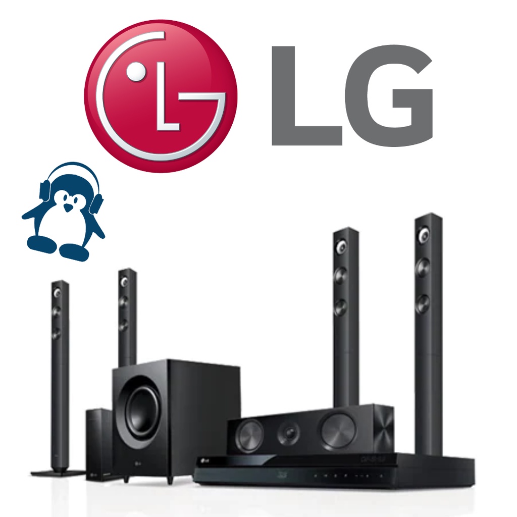 LG BH7520TW | 3D Blu-ray 5.1 Home Cinema System 1100 watt dengan Fitur LG Smart TV dan Wireless Spea