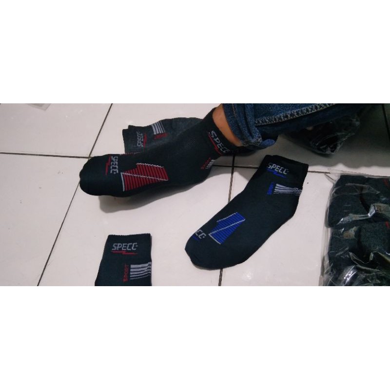 kaos kaki sport SPECC pria dan wanita dewasa gambar real pick