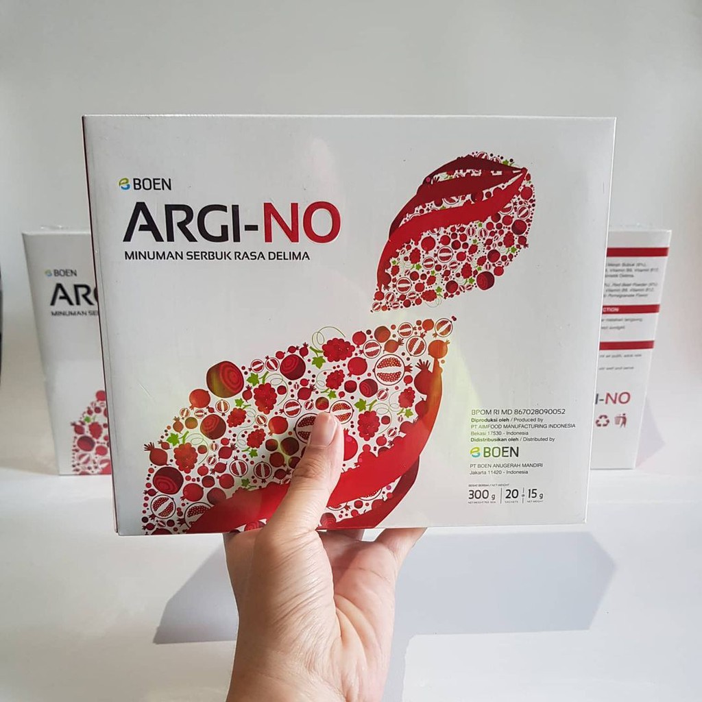 [TERMURAH] Argino atau Argi-No Supplemen Kesehatan Jantung dan Pembuluh Darah